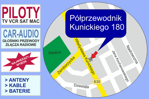 Mapka dojazdowa
